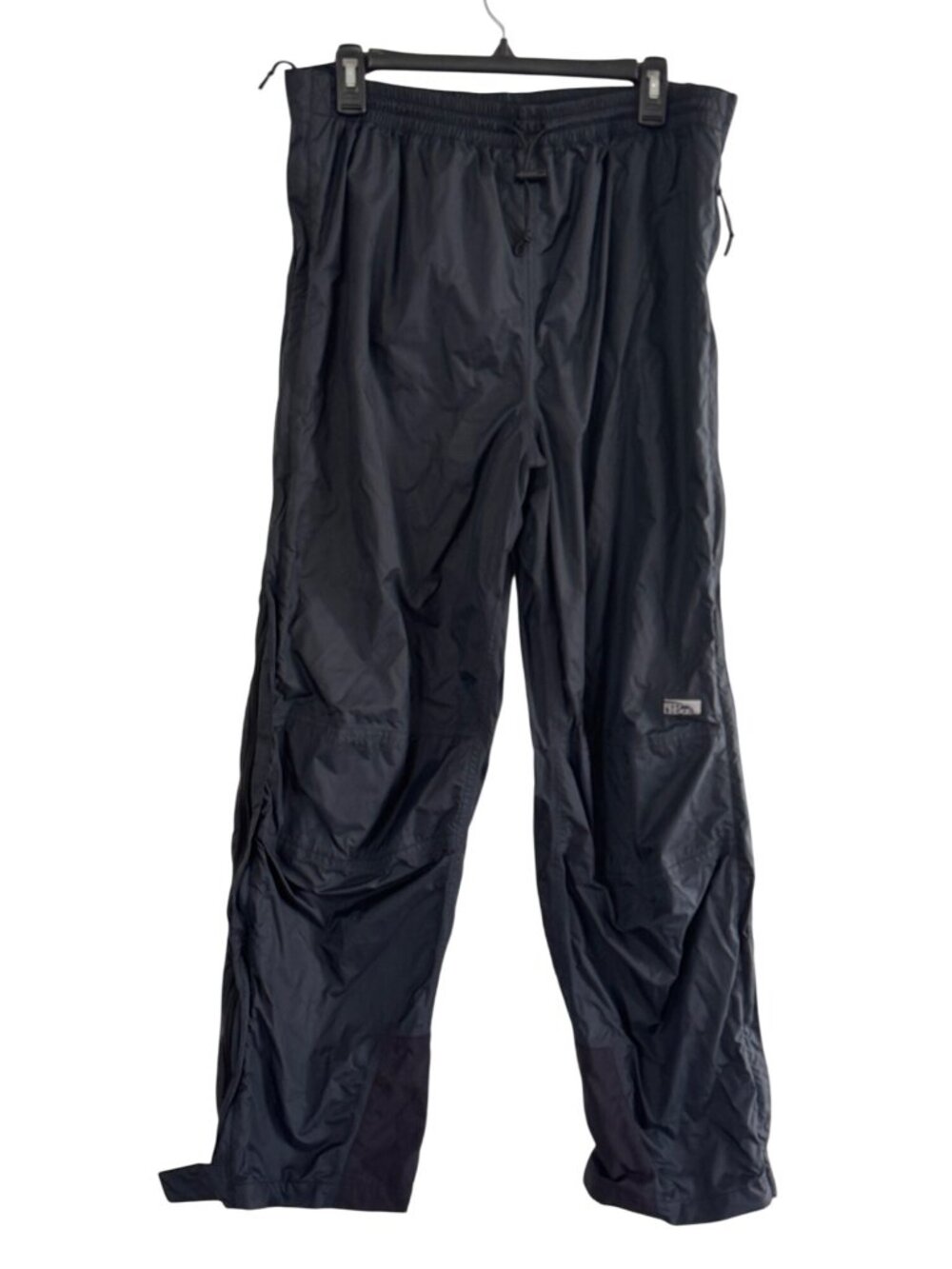 Red Ledge Black Waterproof Nylon Rain Pants Mens Size L